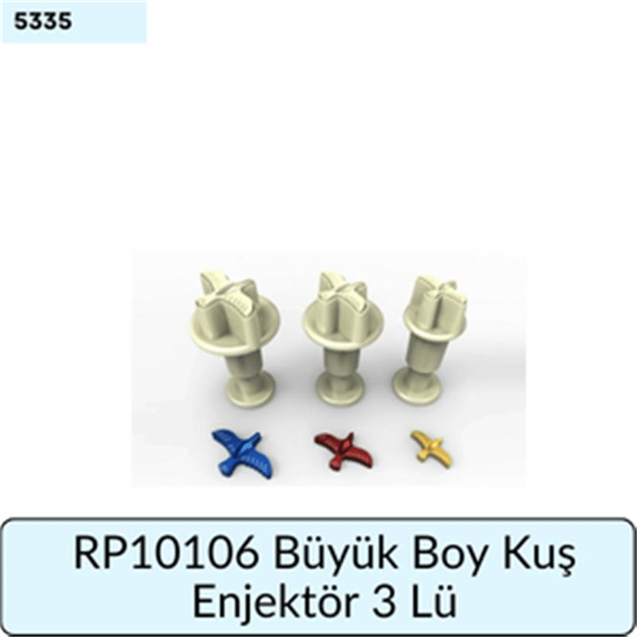 RP10111 Büyük Boy Kuş Enjektör 3 Lü