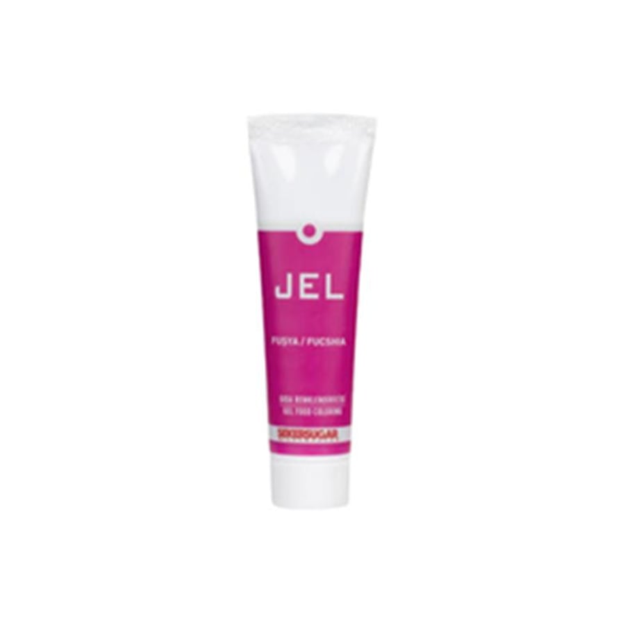 Ş & S Yenilebilir Fuşya Jel Gıda Boyası   (100 Gr)