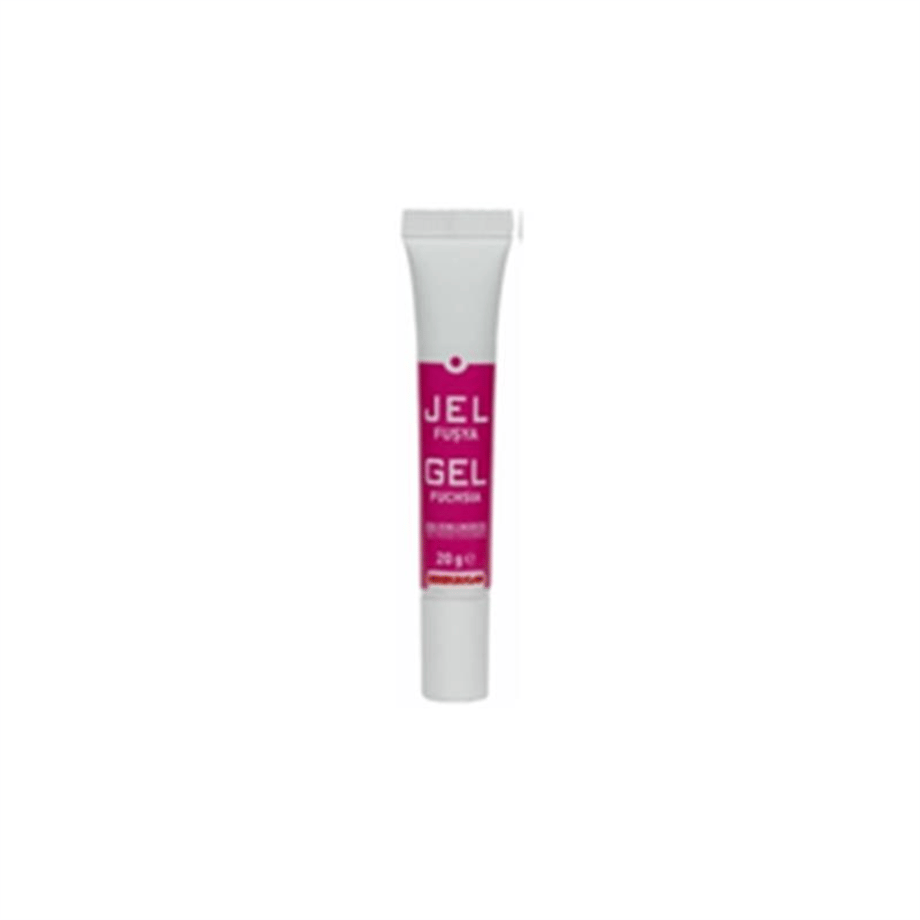 Ş & S Yenilebilir Fuşya Jel Gıda Boyası   (20 Gr)