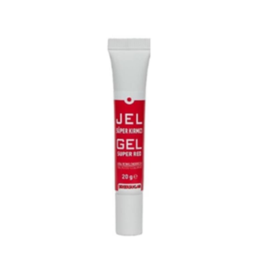 Ş & S Yenilebilir Kırmızı Jel Gıda Boyası  (20 Gr)