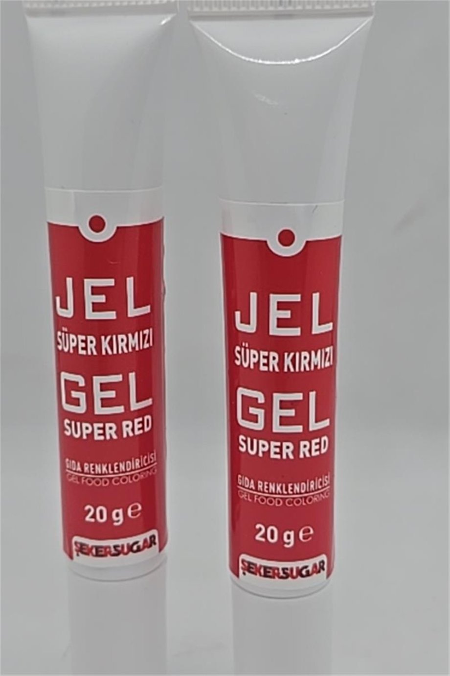 Ş & S Yenilebilir Kırmızı Jel Gıda Boyası  (20 Gr)