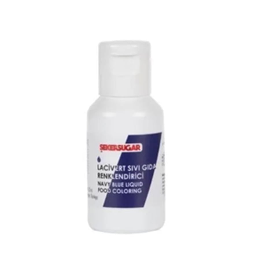 Ş & S Yenilebilir Lacivert Sıvı Gıda Boyası(20 Gr)