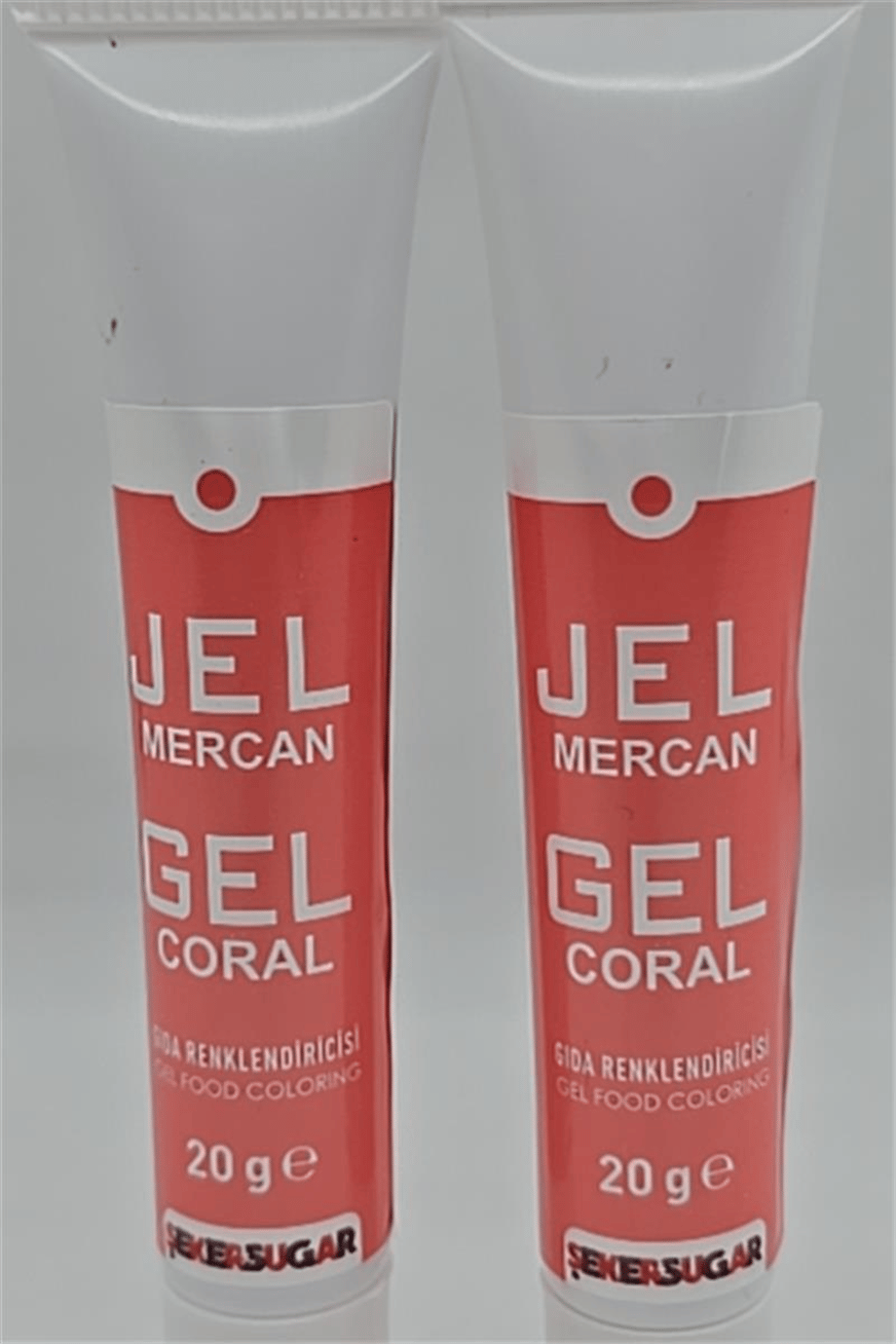 Ş & S Yenilebilir Mercan Jel Gıda Boyası   (20 Gr)