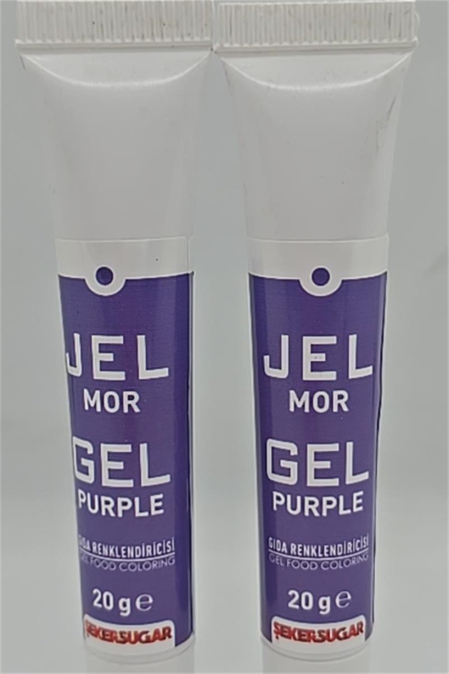 Ş & S Yenilebilir Mor Jel Gıda Boyası   (20 Gr)