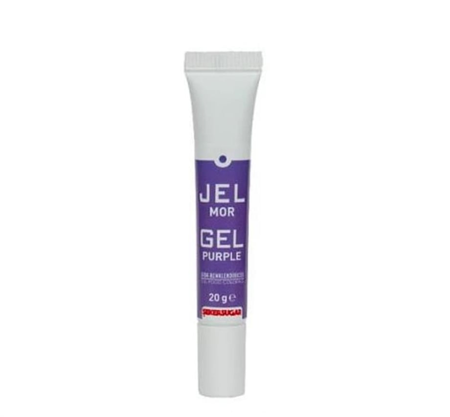 Ş & S Yenilebilir Mor Jel Gıda Boyası   (20 Gr)