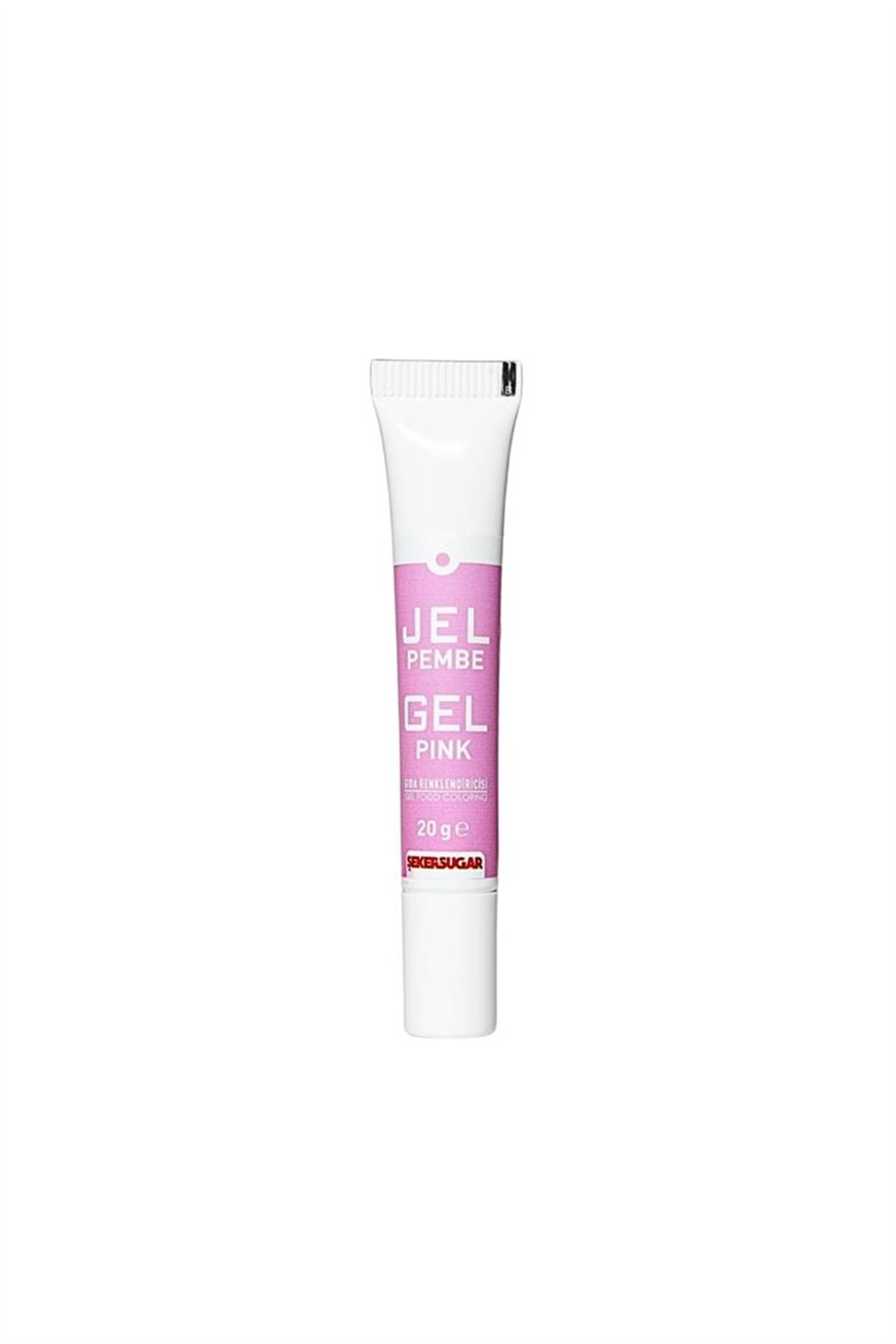Ş & S Yenilebilir Pembe Jel Gıda Boyası   (20 Gr)