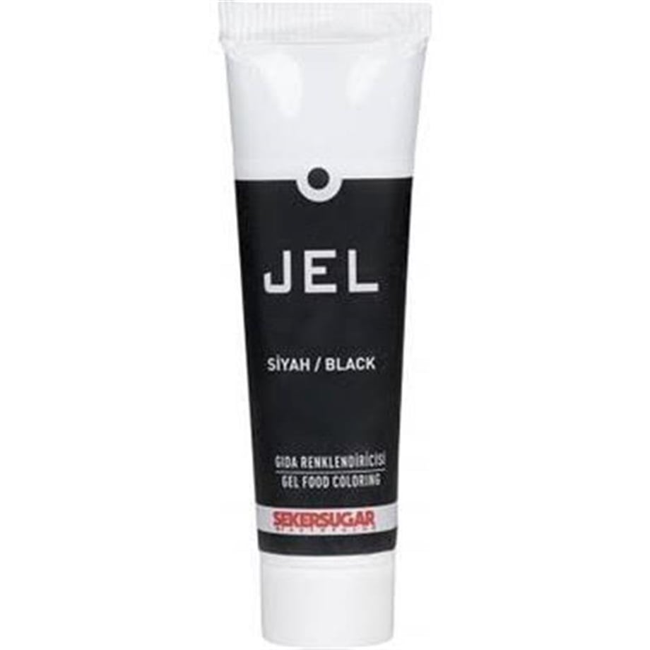 Ş & S Yenilebilir Siyah Jel Gıda Boyası   (100 Gr)
