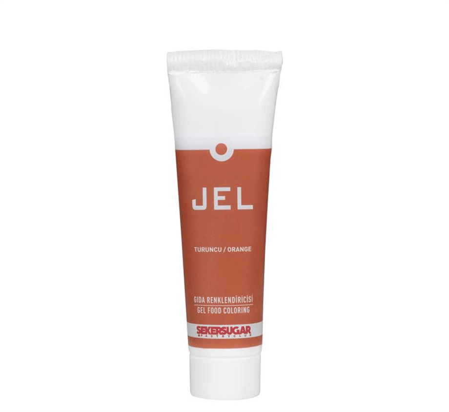 Ş & S Yenilebilir Turuncu Jel Gıda Boyası (100 Gr)