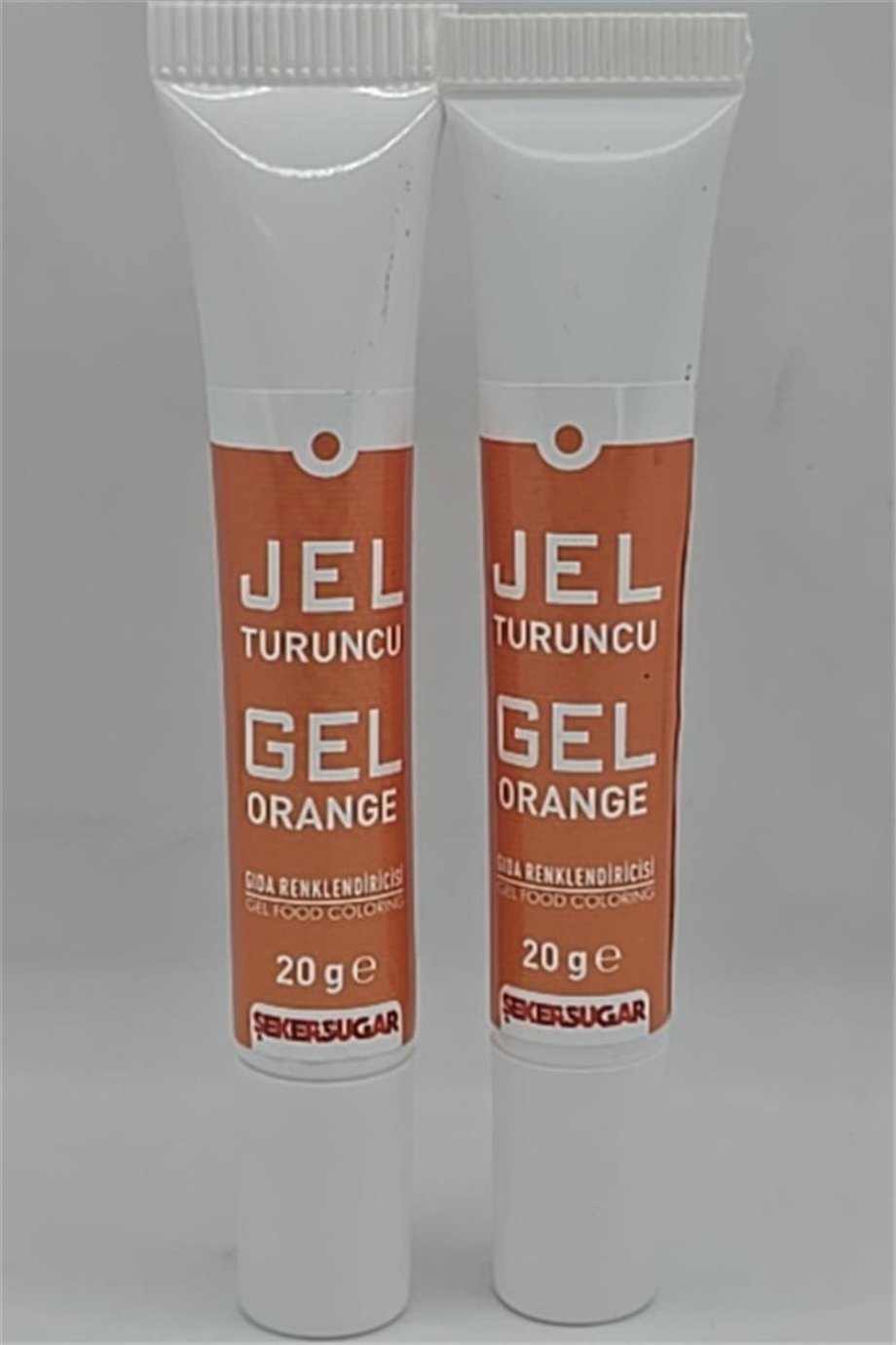 Ş & S Yenilebilir Turuncu Jel Gıda Boyası  (20 Gr)