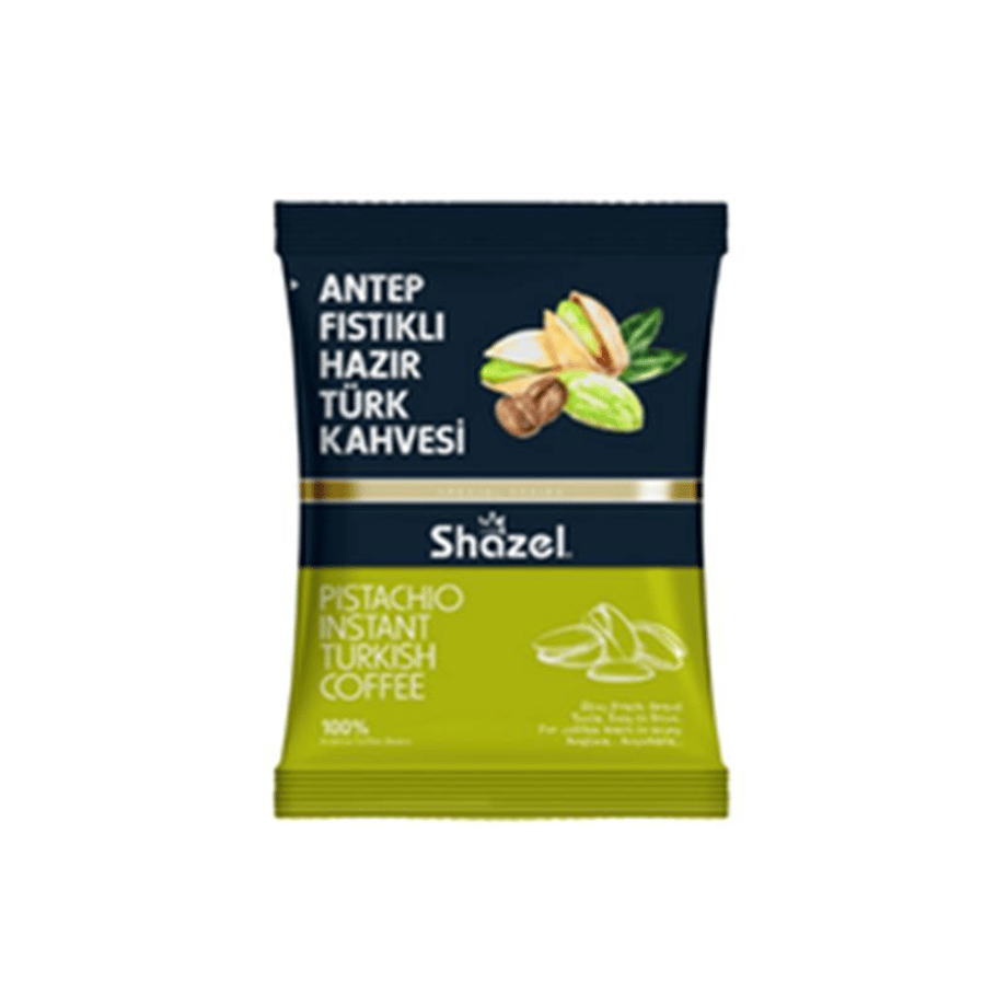 Shazel Antep Fıstıklı Hazır Türk Kahvesi  (100 gr)