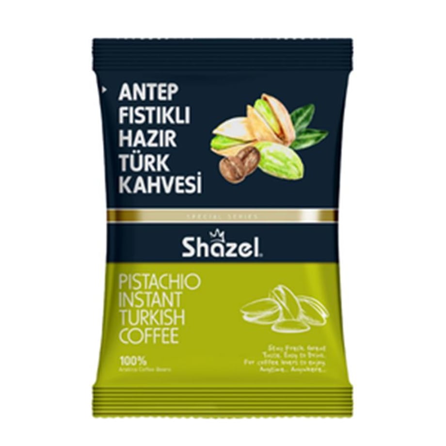 Shazel Antep Fıstıklı Hazır Türk Kahvesi  (100 gr)