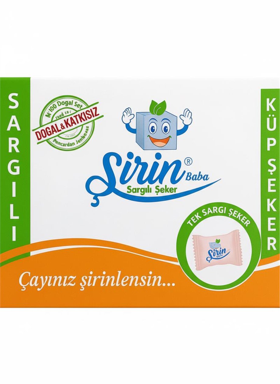 Şirin Sargılı Küp Şeker   (4000 Gr)