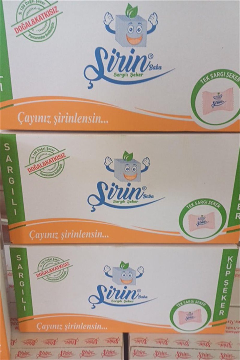 Şirin Sargılı Küp Şeker   (4000 Gr)