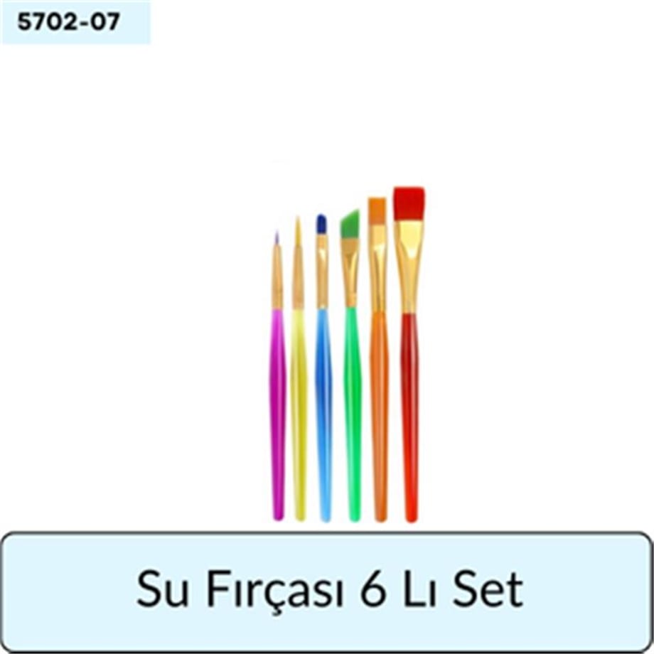 Su Fırçası 6 Lı Set