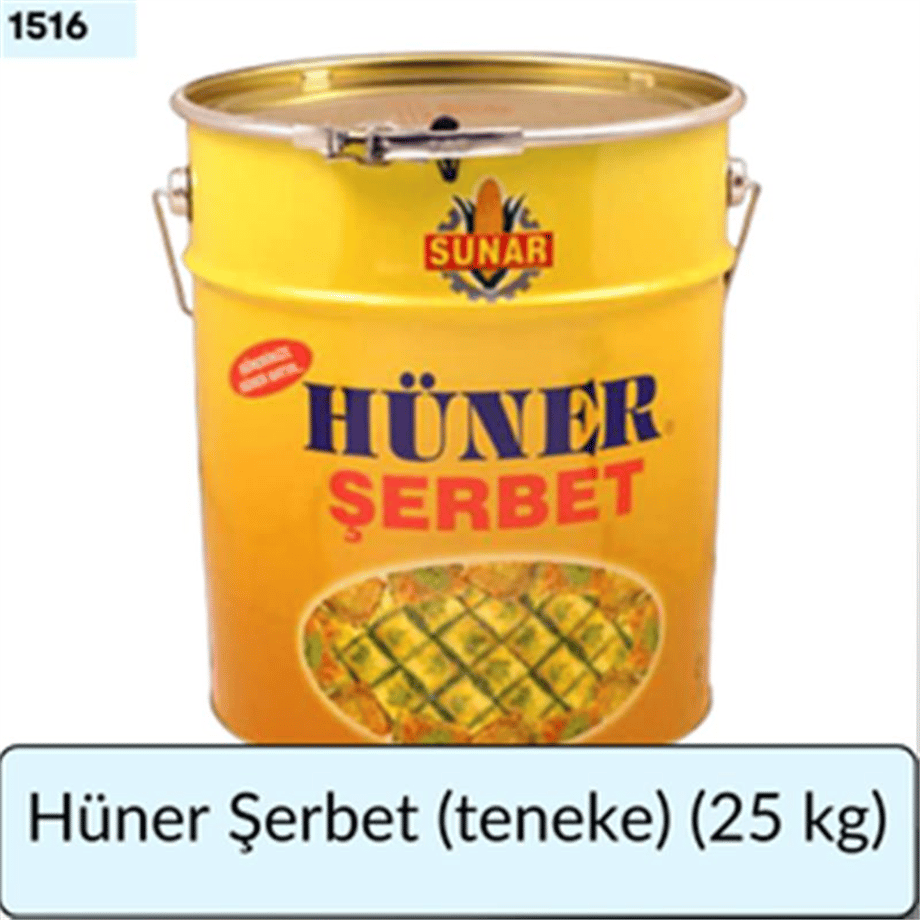 (TENEKE) Hüner Şerbet 25 kg