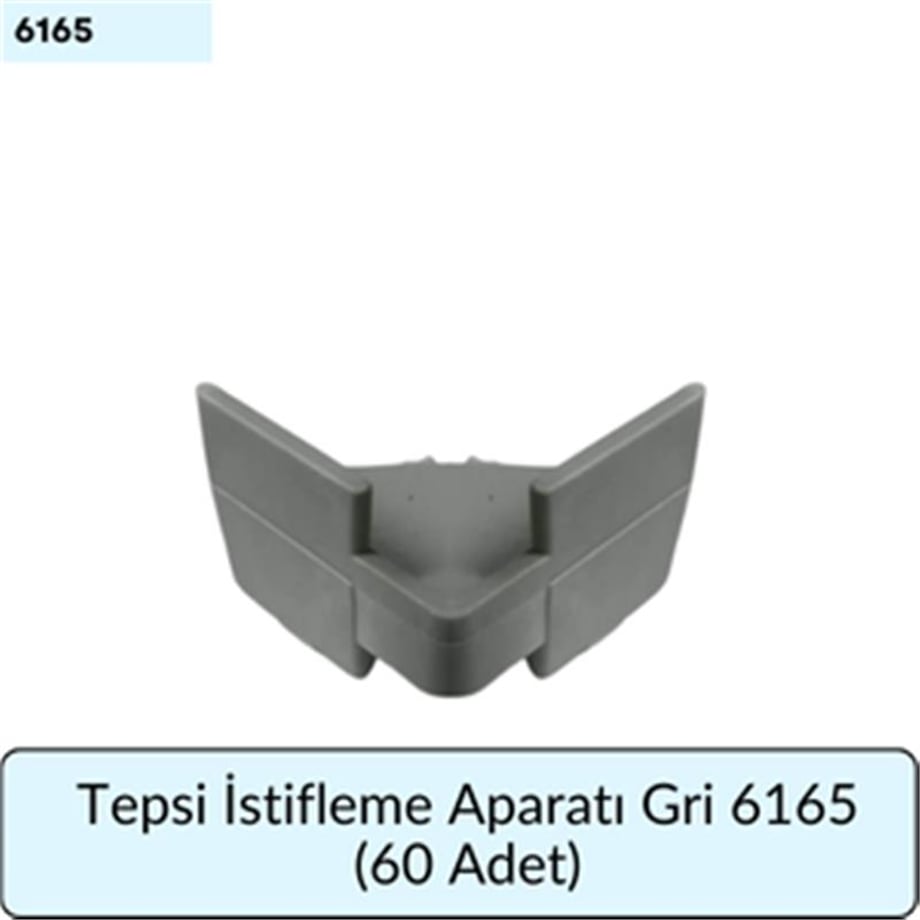 Tepsi İstifleme Aparatı Gri 6165   (60 Adet)