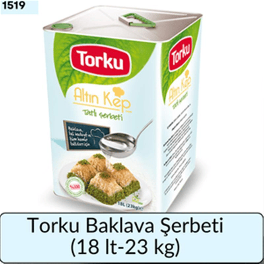 Torku Baklava Şerbeti 18 Lt   (23 Kg)