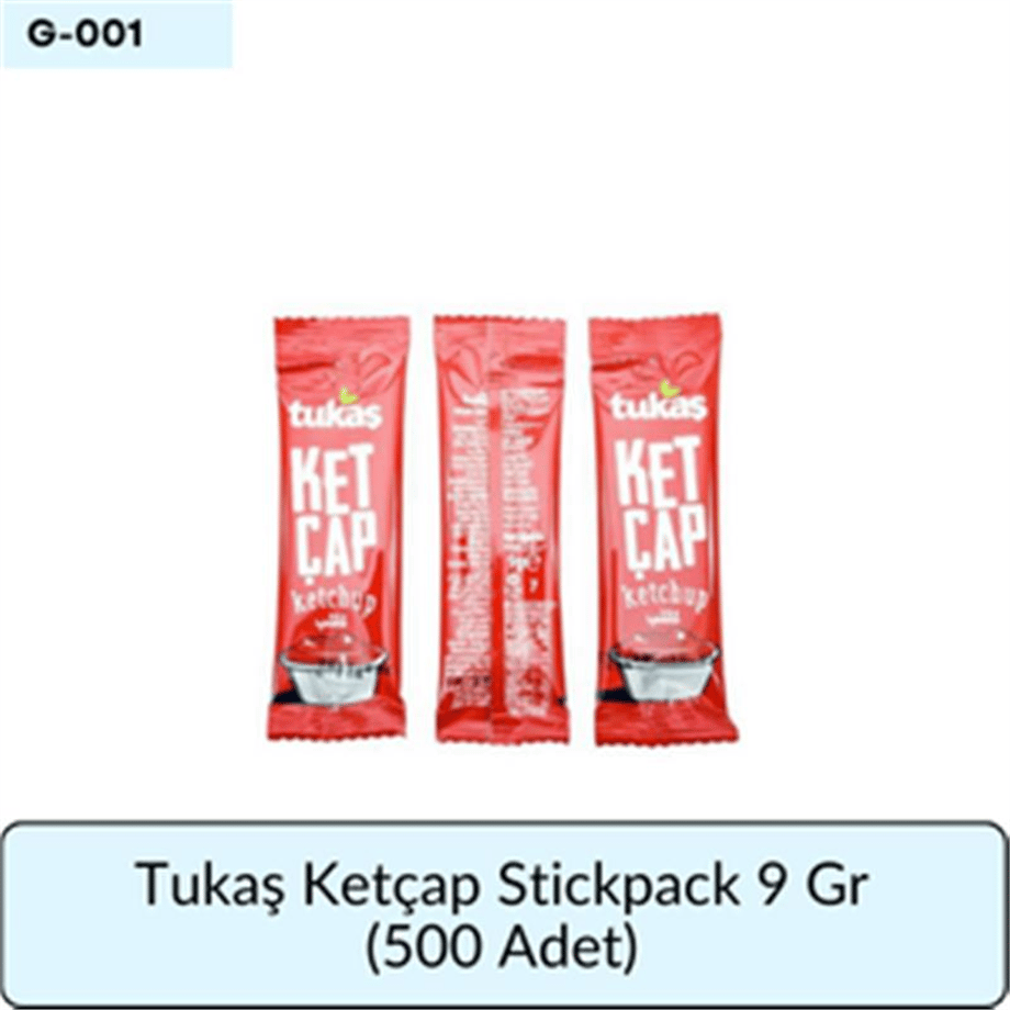 Tukaş Ketçap Stickpack 9 gr   (500 Ad)