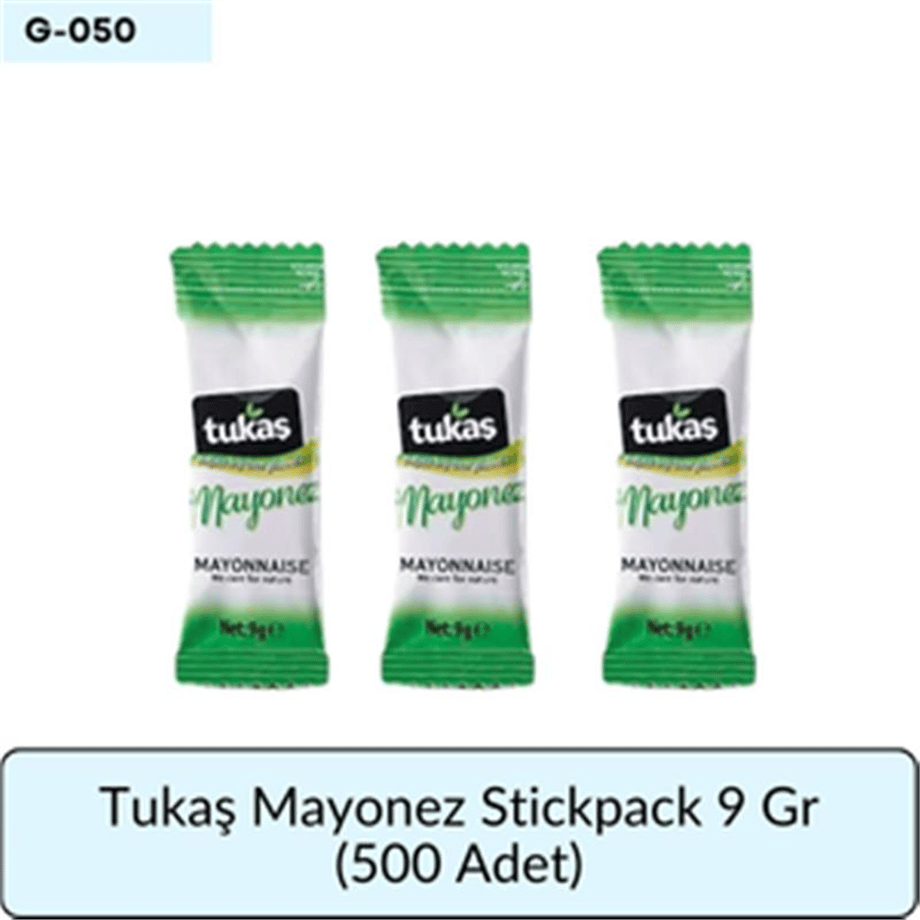 Tukaş Mayonez Stickpack 9 gr   (500 Ad)