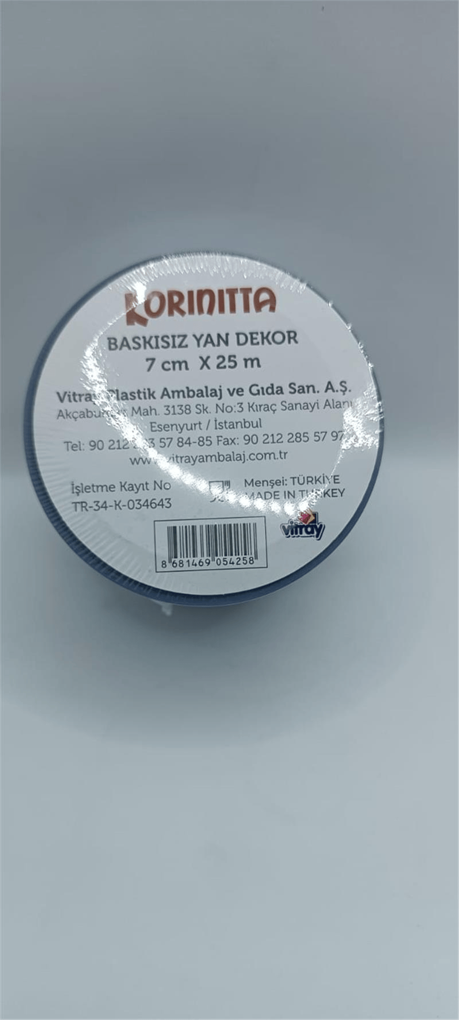 Ultra Pvc (7*25 Cm) Baskısız Yan Dekor