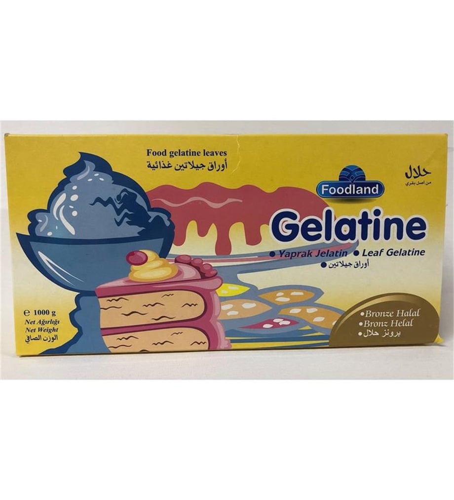 Yaprak Jelatin    (1000 GR)