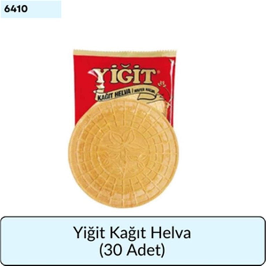 Yiğit Kağıt Helva (30 Adet)