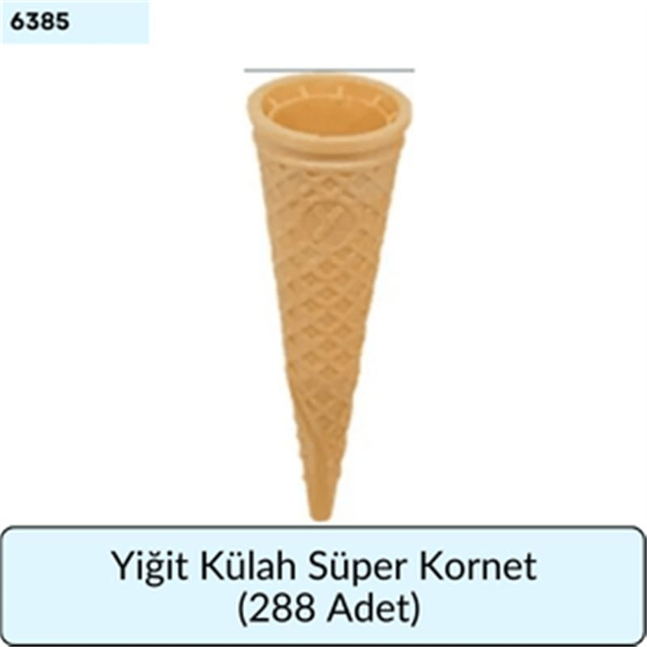 Yiğit Külah Süper Kornet (288 ADET)