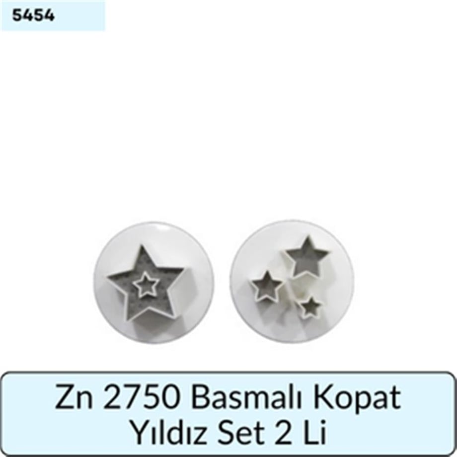ZN 2750 Basmalı Kopat Yıldız Set 2 lİ