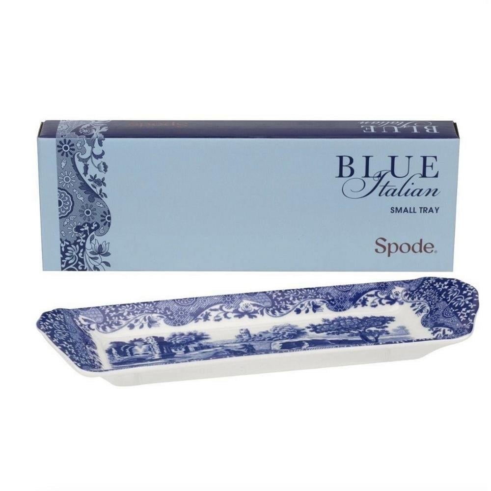 BLUE ITALIAN DİKDÖRTGEN TEPSİ 23 CM