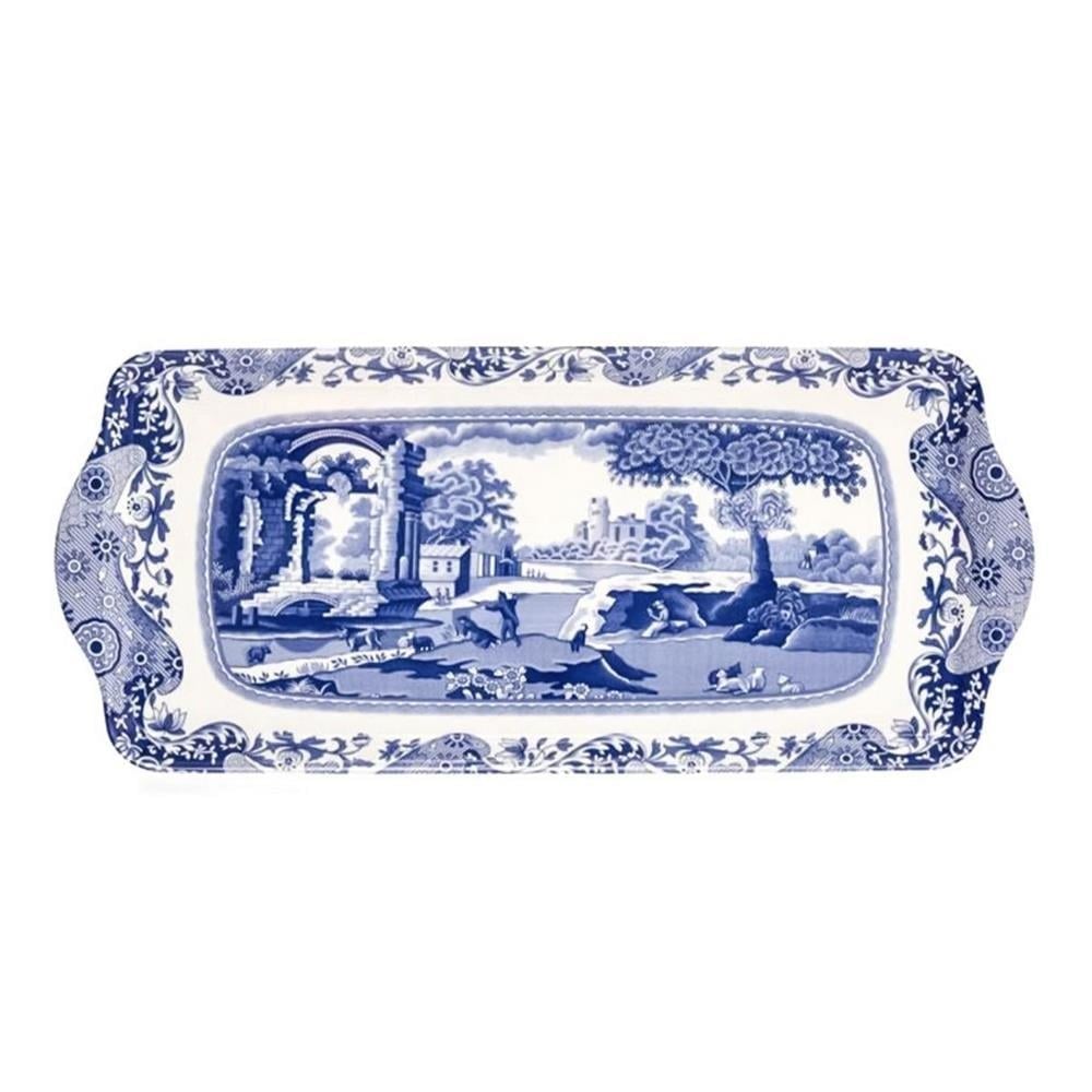 BLUE ITALIAN SANDWICH TRAY MELAMİN
