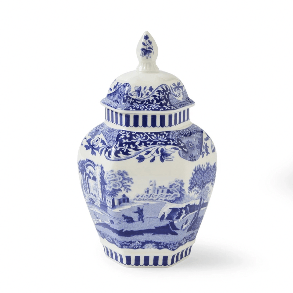 BLUE ITALIAN VAZO 15 CM