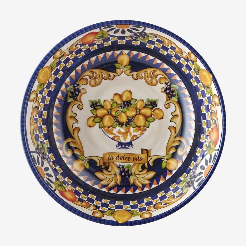 CAPRI MAVİ MELAMİN KASE 20 CM