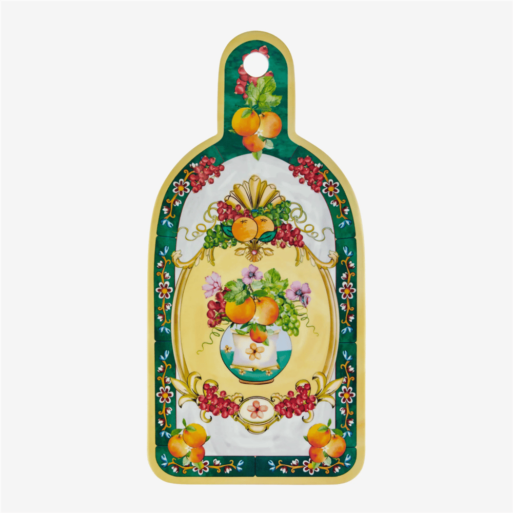 CARPE DIEM YEŞİL MELAMİN SUNUM TAHTASI 34 CM