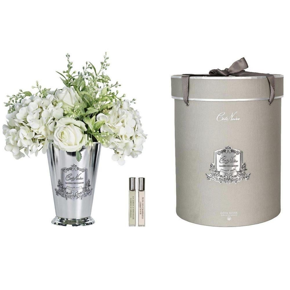 GRAND SUMMER POSY BEYAZ & SILVER L