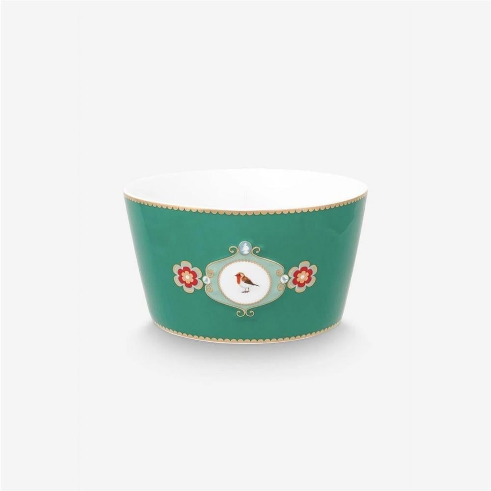 LOVE BIRDS YEŞİL KASE 15 CM