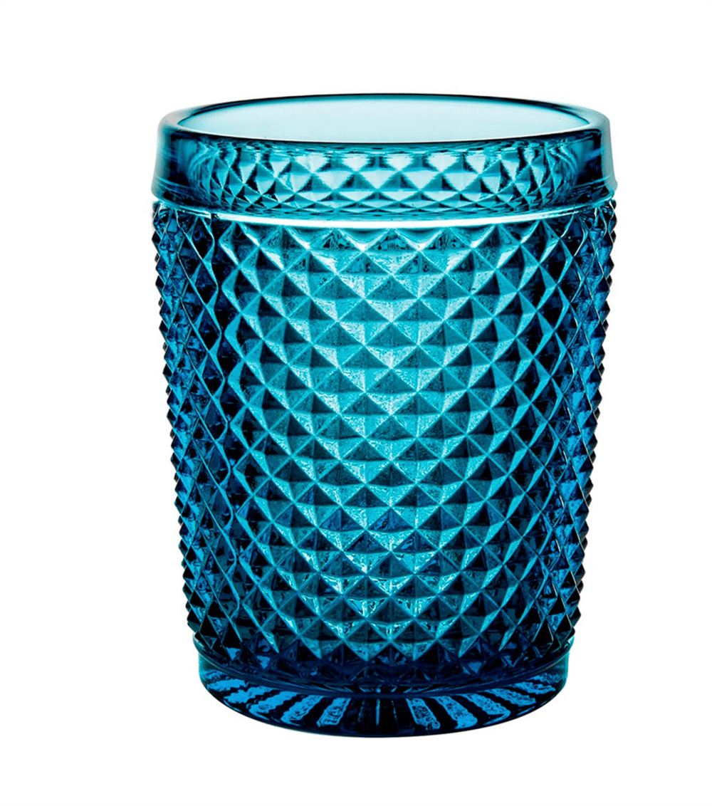 MAVİ CAM SU BARDAĞI SETİ 280 ML BICOS COLLECTION