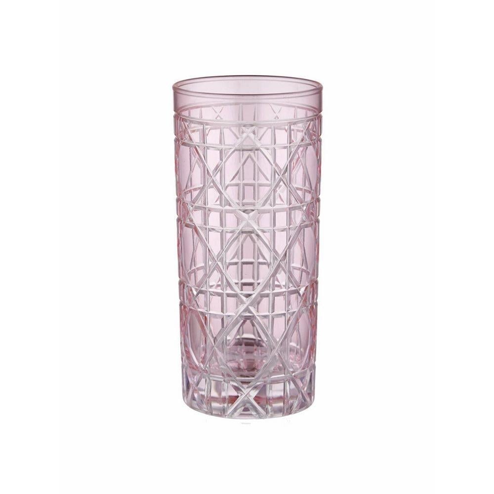PEMBE CAM SU BARDAĞI 485 ML GLORIA COLLECTION