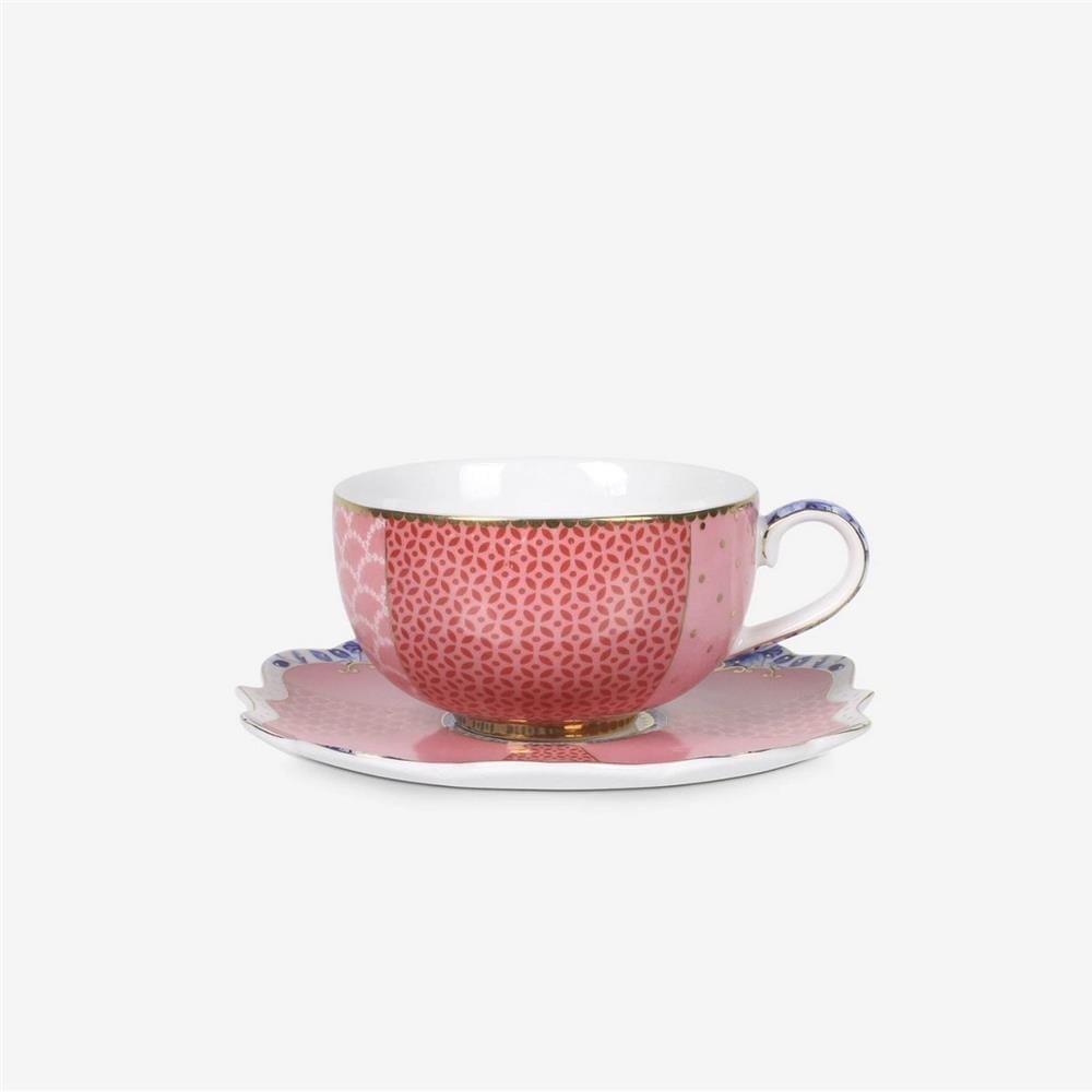 ROYAL PEMBE PORSELEN KAHVE FİNCANI