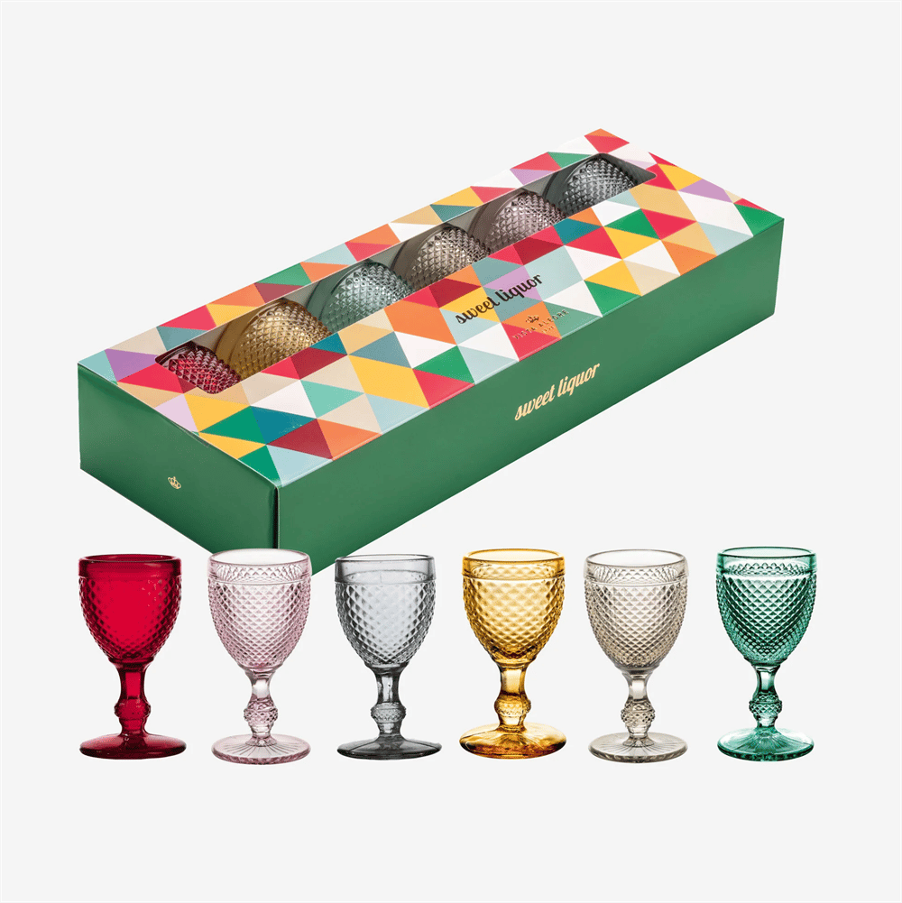 ŞEFFAF CAM LİKÖR BARDAĞI SETİ 55 ML BICOS COLLECTION