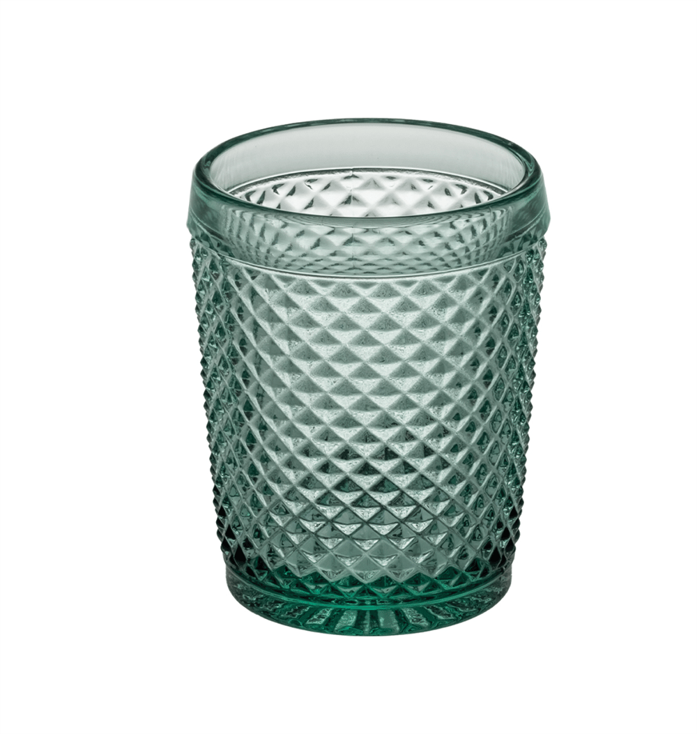 YEŞİL CAM SU BARDAĞI SETİ 280 ML BICOS COLLECTION