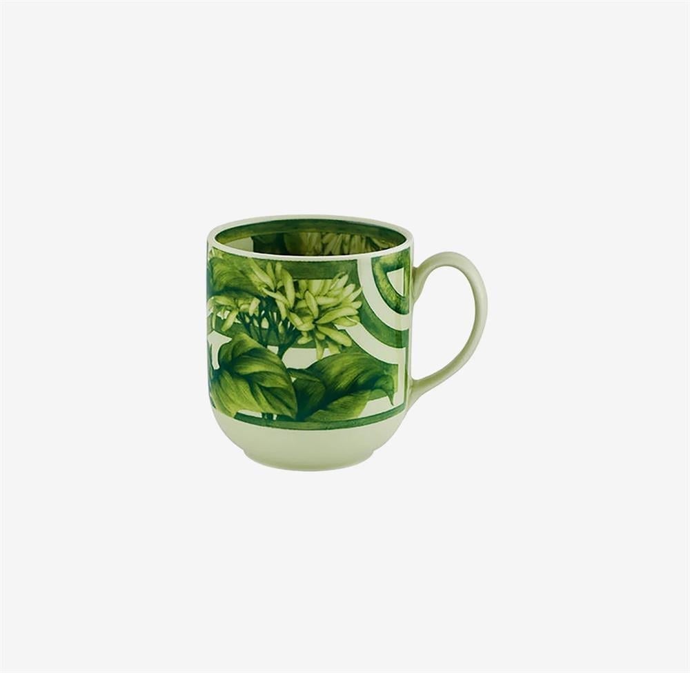 YEŞİL PORSELEN KUPA 430 ML