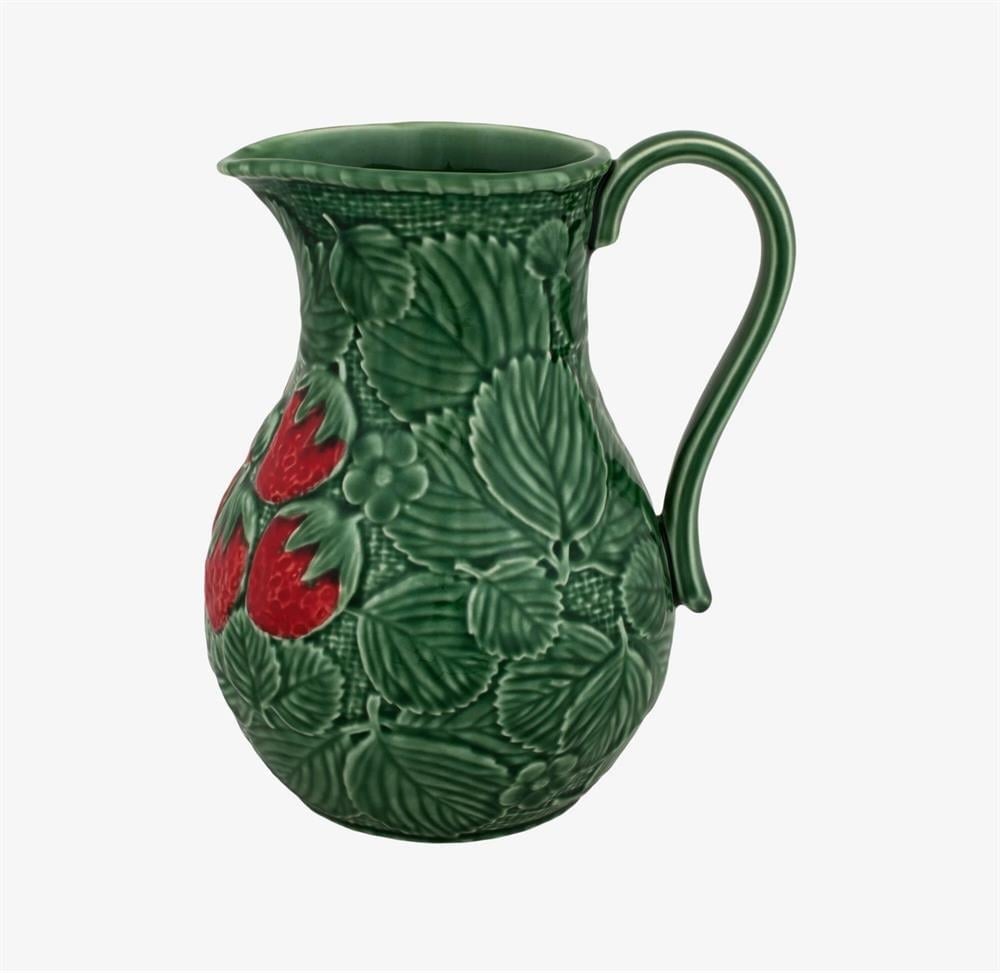 YEŞİL SERAMİK SÜRAHİ 2200 ML STRAWBERRIES COLLECTION