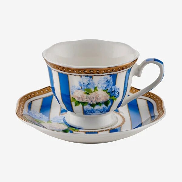 Lisa Minotti Mavi Porselen Kahve Fincan Seti 100 Ml
