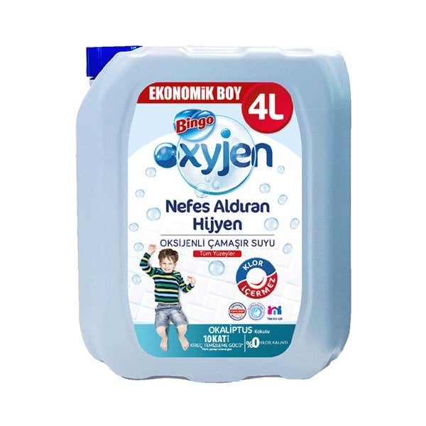 Bingo Oxyjen Çamaşır Suyu 4 lt