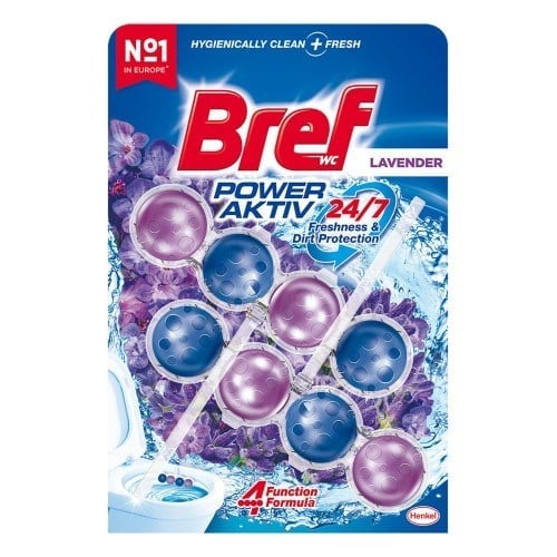Bref Power Aktiv Klozet Bloğu Lavanta 2 x 50 g