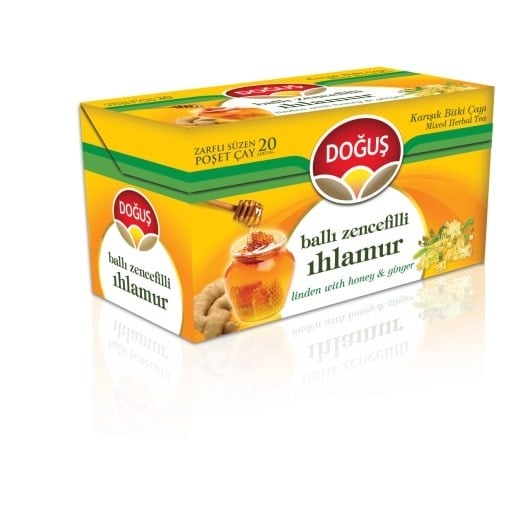 Doğuş Ballı Zencefilli Ihlamur Bitki Çayı 20'li