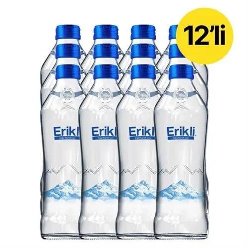 Erikli Su Cam Şişe 750 ml x 6 Adet