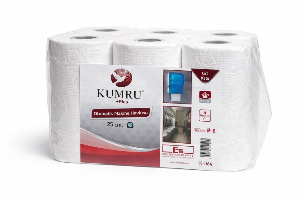 Kumru 25cm 7 Kg Otomatik Mak. Havlusu