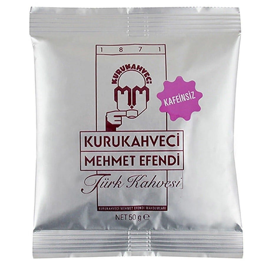 Kurukahveci Mehmet Efendi Kafeinsiz Türk Kahvesi 50 gr