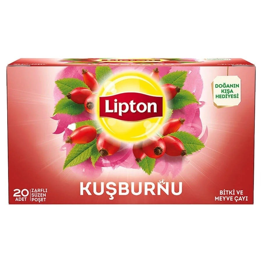 Lipton Kuşburnu Bitki Çayı 20'li